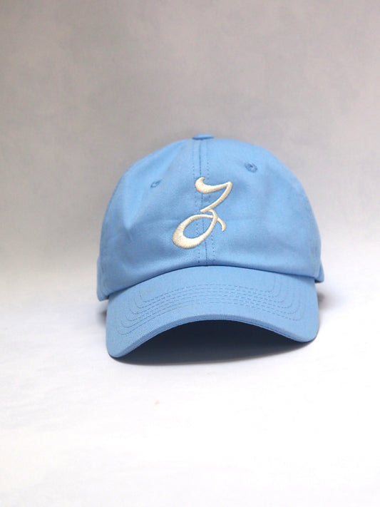 The Calligraphy Cap - Sky Blue