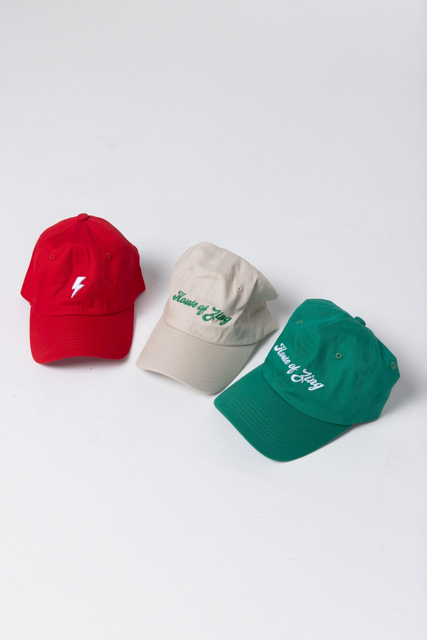 Lightning Bolt Cap - Red