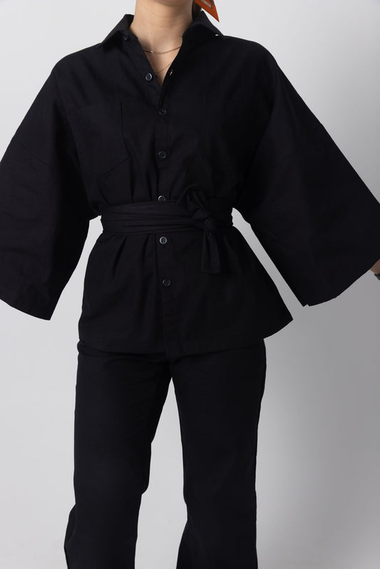 Elodie Shirt - Black