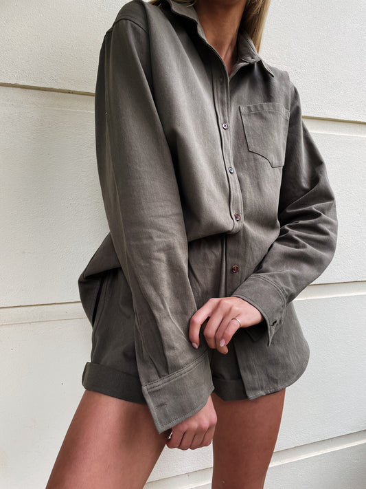 Utility Shirt - Khaki